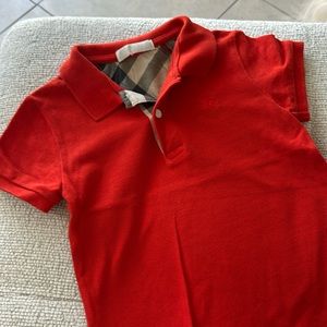 Burberry polo size 4